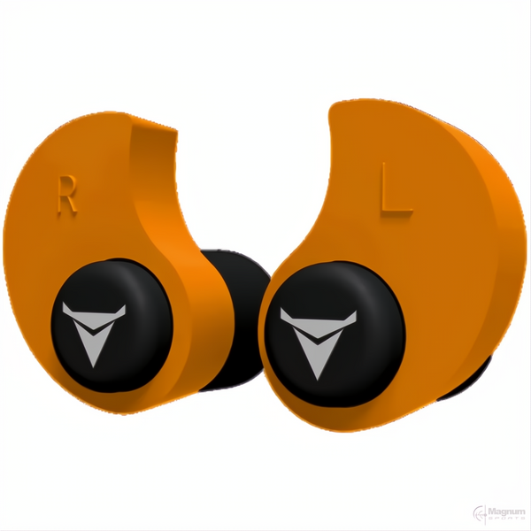 Decibullz Custom Molded Earplugs Orange