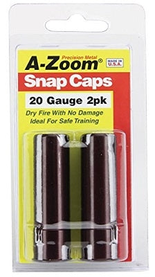 A-Zoom 20 Gauge Aluminium Snap Cap - 2 Pack