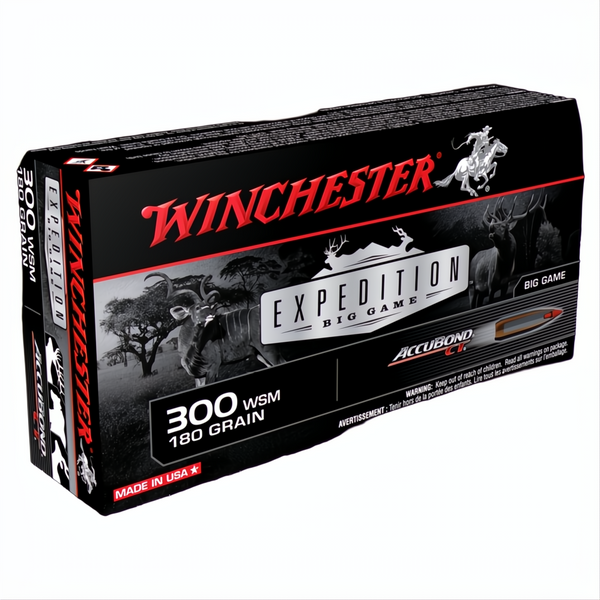 Winchester Expedition Big Game 300WSM 180gr ABCT