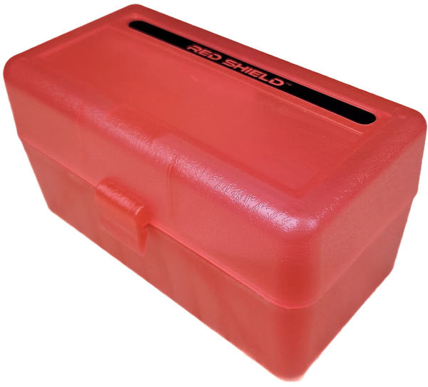 Red Shield Rifle .223 (or similar) Ammo Box - 50 Round