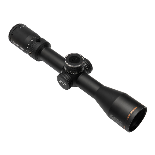 Zerotech Trace Advanced 3-18x44 riflescope – RMG-H, angle view