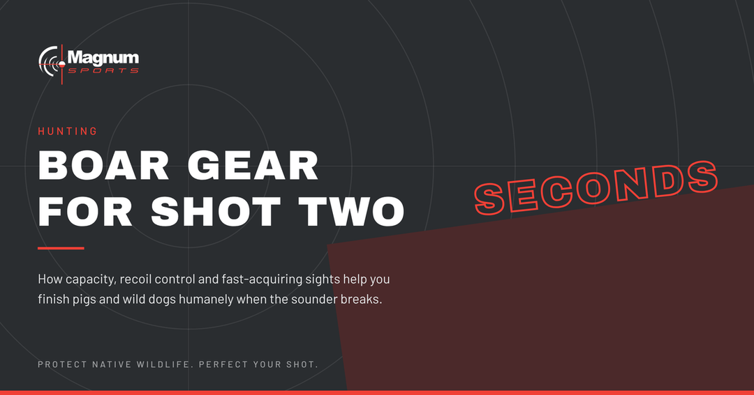 Boar Hunting Gear Built for the Second and Third Shot — Magnum Sports on fast, humane follow-up shots