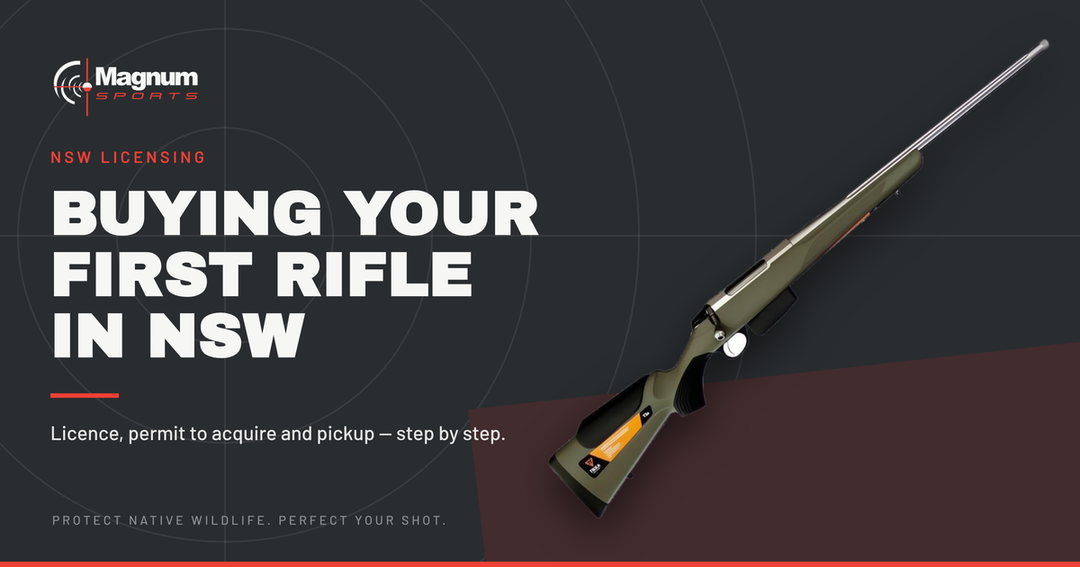 Tikka T3x Lite rifle — Magnum Sports step-by-step guide to buying your first rifle in NSW