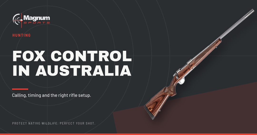Sako 90 Varmint rifle — Magnum Sports guide to fox control in Australia
