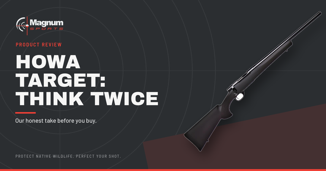 Howa 1500 varmint barrelled action — Magnum Sports review of the Howa Target