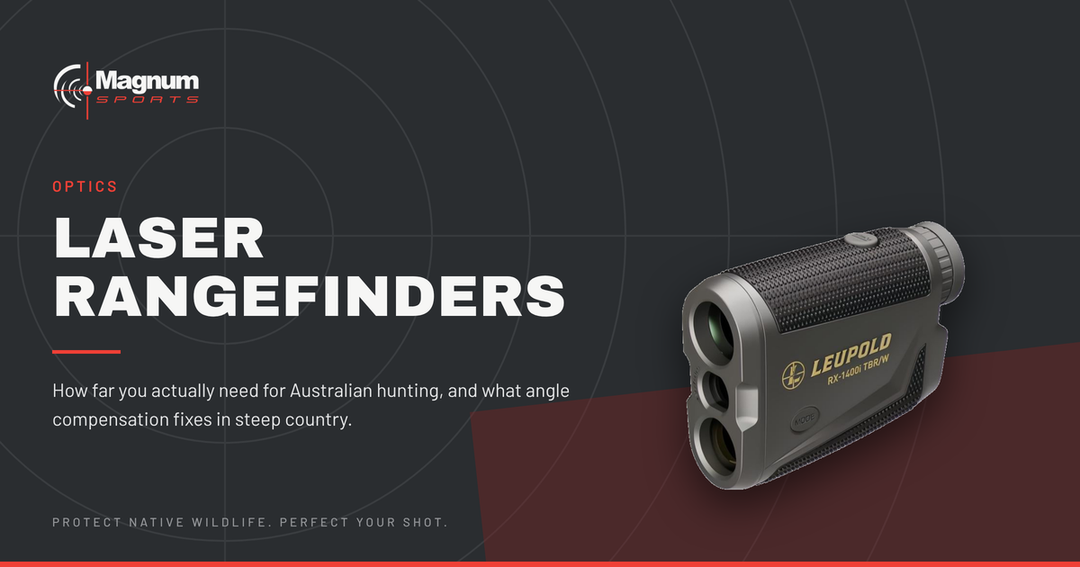 Leupold RX-1400i TBR/W Gen 2 laser rangefinder — Magnum Sports guide to rangefinders for Australian hunting