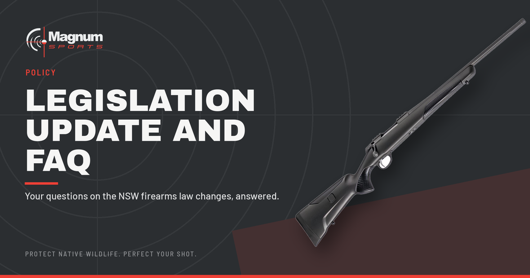 Sako 90 Adventure rifle — Magnum Sports NSW firearms legislation update and FAQ