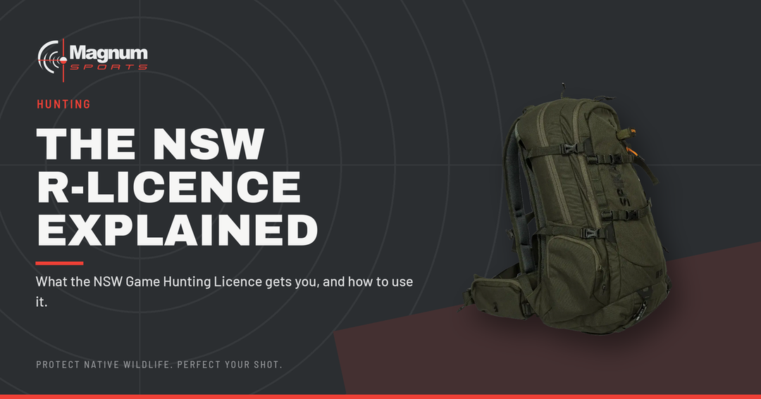 Spika Drover II Pro 35L hunting pack — Magnum Sports guide to the NSW Game Hunting R-Licence