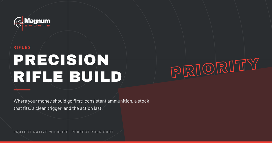 Precision Rifle Build: What Actually Matters in Australia — Magnum Sports on where to spend first on a PRS-style rifle