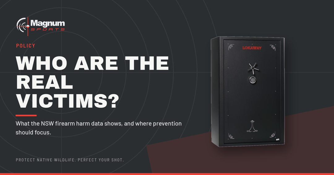 Lokaway gun safe — Magnum Sports on firearm harm in NSW and where prevention should focus