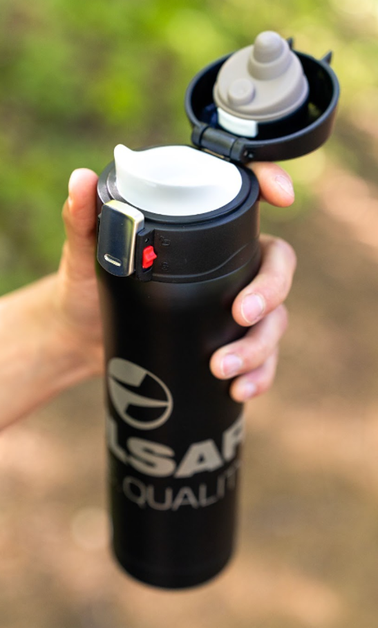 Pulsar Thermal Mug Stainless Steel 440mL Black