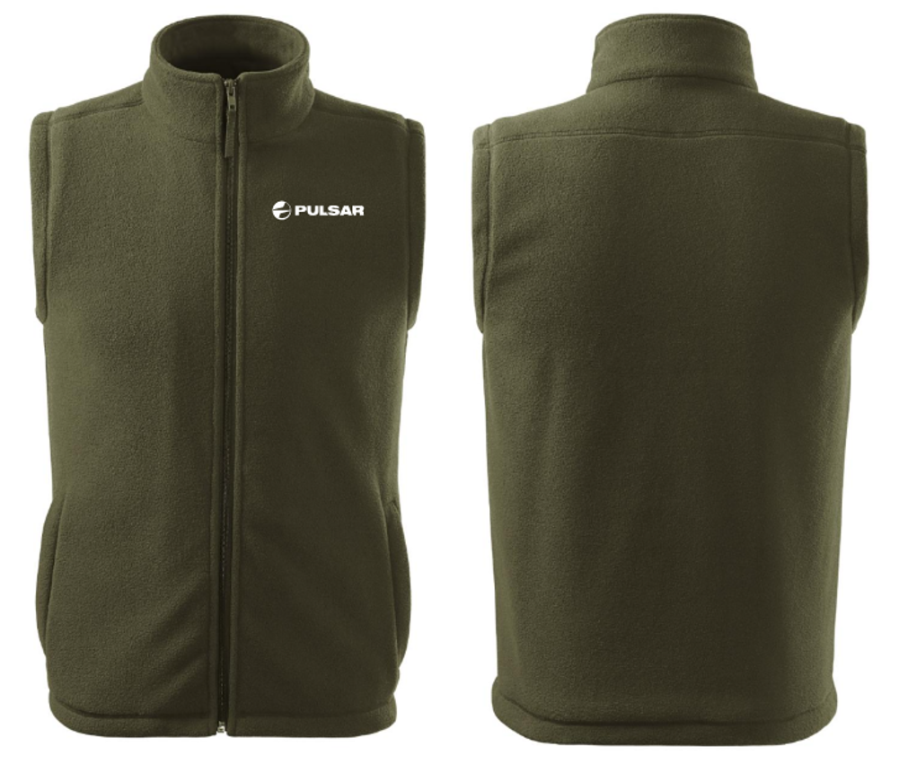 Pulsar Fleece Vest Olive S