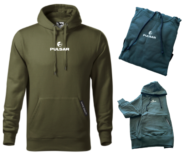 Pulsar Hoodie Olive M