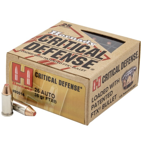 Hornady 25 AUTO 35gr FTX CD