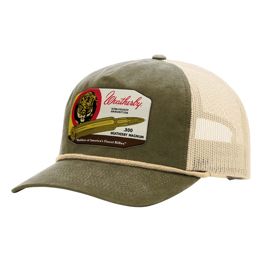 Weatherby Retro 300 Wby Tiger Cap