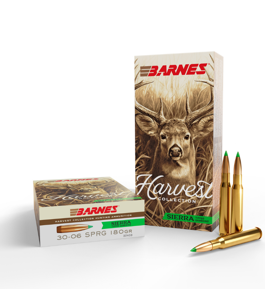Barnes Harvest Ammo Stgk 30-06 180GR (20 per box) - Barnes
