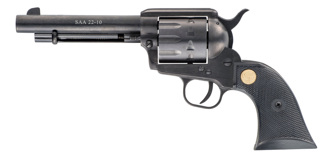 Chiappa 1873-22 SAA .22 LR Revolver 5.5" Blued Black Grips