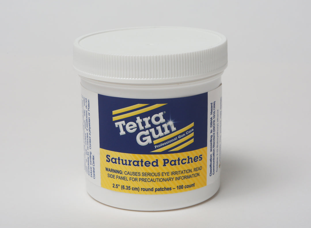 Tetra Gun Carbon Cleaner 2 1/4 patch Jar - 100ct - Tetra Gun