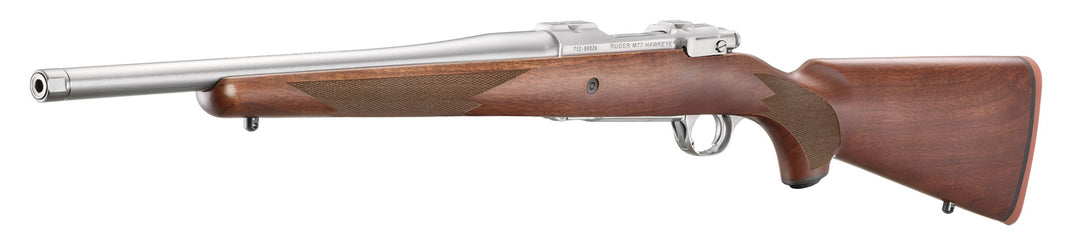 Ruger 77 Hawkeye Hunter Stainless 243 Win 16" Threaded 4 Shot