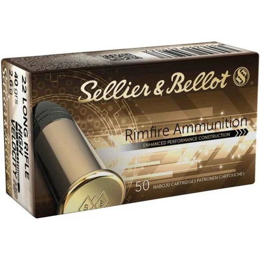 Sellier &amp; Bellot .22LR 40gr HV LRN