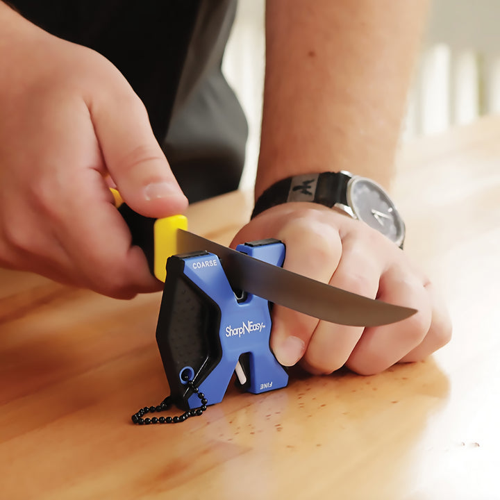 Accusharp Sharp-N-Easy Blue Two Step Sharpener Loose