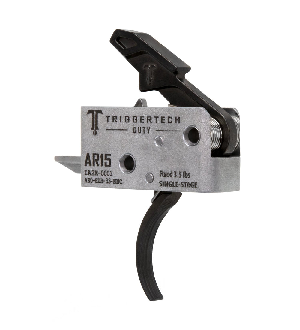 TriggerTech AR-15 Duty Curved Trigger Single-Stage 5.5lb Black