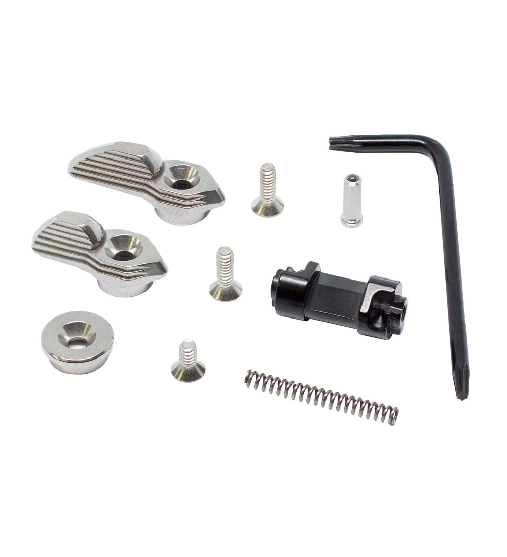 TriggerTech AR-15 Short Throw Ambidextrous Safety Selector Stainless