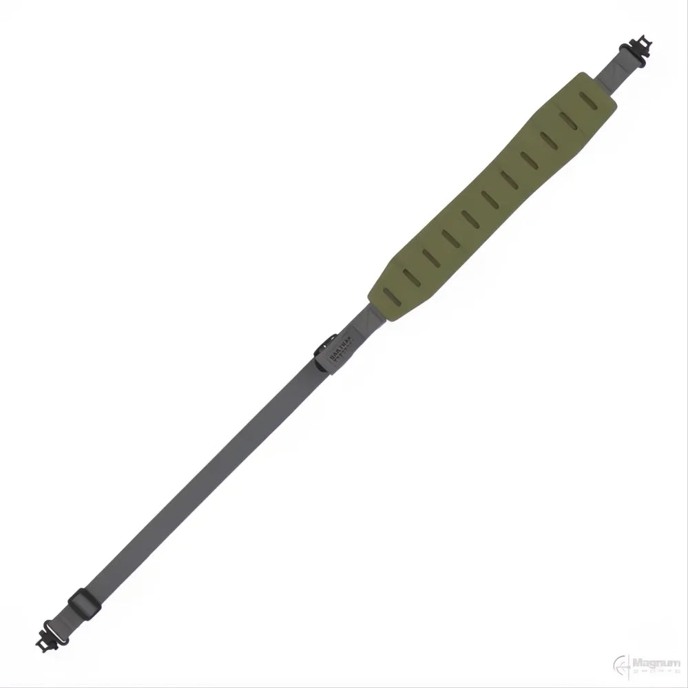 Allen Baktrak Traction Moulded Rubber Ranger Green Sling + Swivels