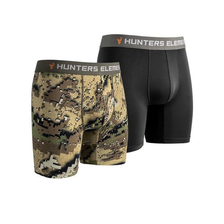 Hunters Element Apex Boxer Brief 2 Pack Desolve/Black