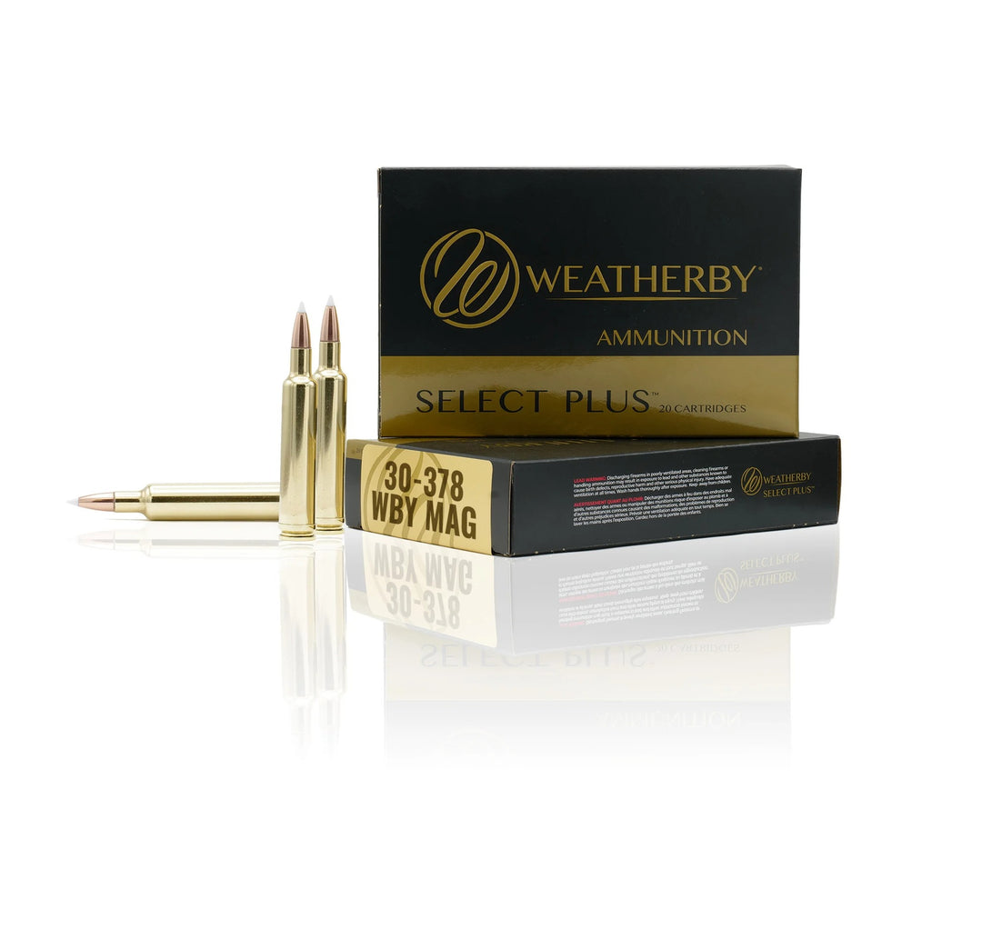 Weatherby Select Plus .30-378 Weatherby Magnum 165gr Barnes TTSX Ammunition