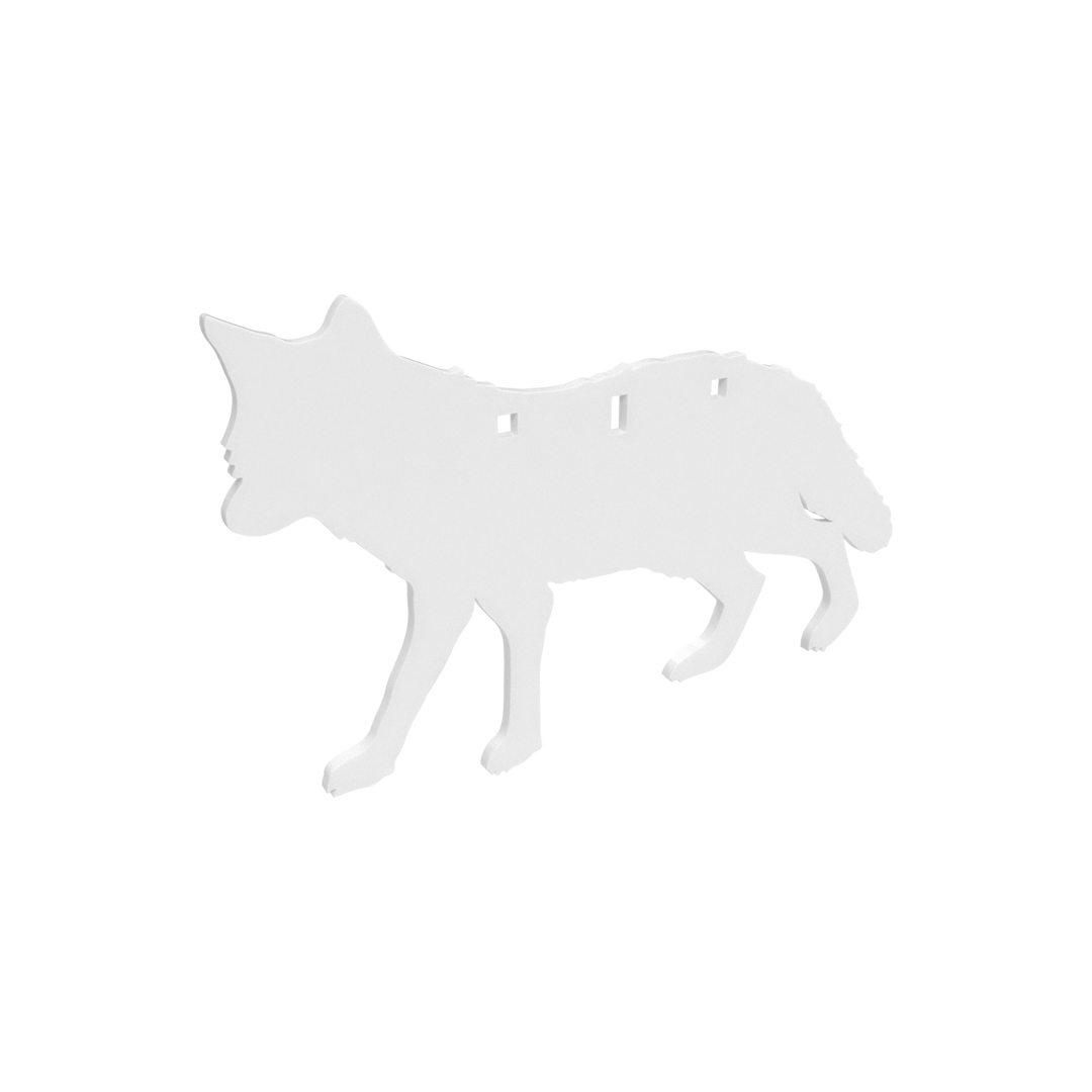 Birchwood Casey AR500 3/8in Bobcat Silhouette Steel Target 1 Hole