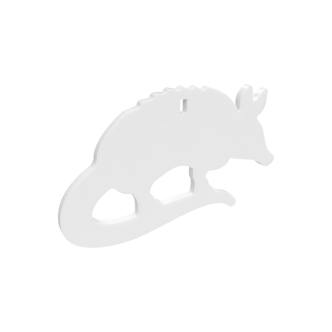 Birchwood Casey AR500 3/8in Armadillo Silhouette Steel Target 1 Hole