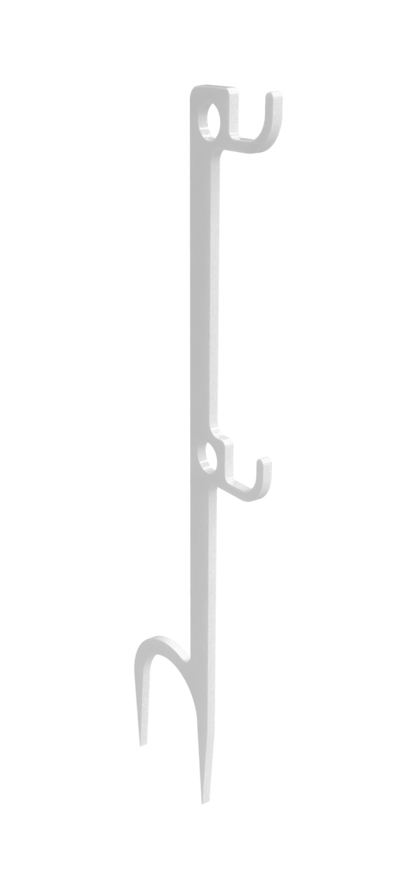 Birchwood Casey AR500 Ground Stake Steel Target Hanger Double Hook