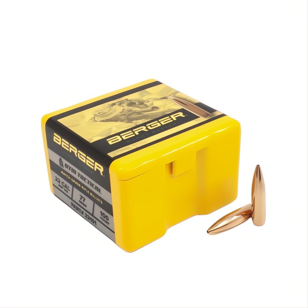 Berger 22 Cal 77gr OTM Tactical Projectiles (PN 22101)