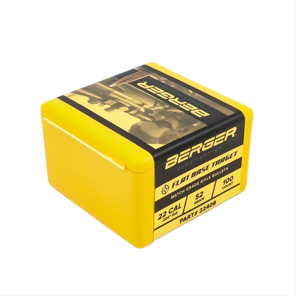 Berger 22 Cal FB Target 52gr Projectiles