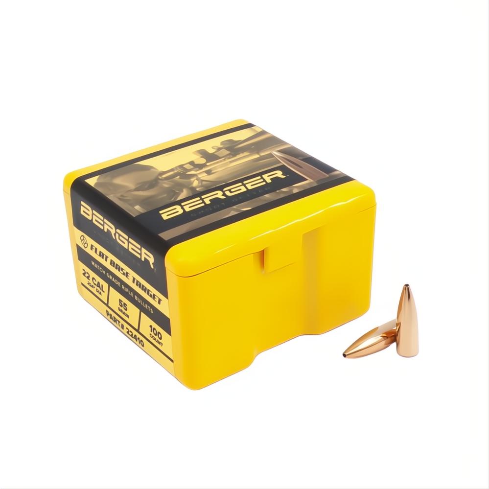 Berger 22 Cal FB Target 55gr Projectiles