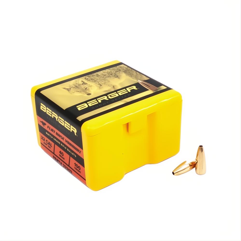 Berger 22 Cal FB Varmint 40gr Projectiles