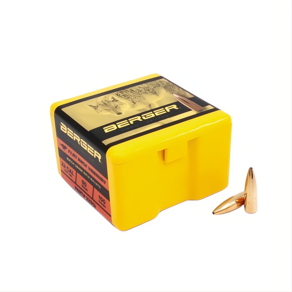 Berger 22 Cal FB Varmint 60gr Projectiles