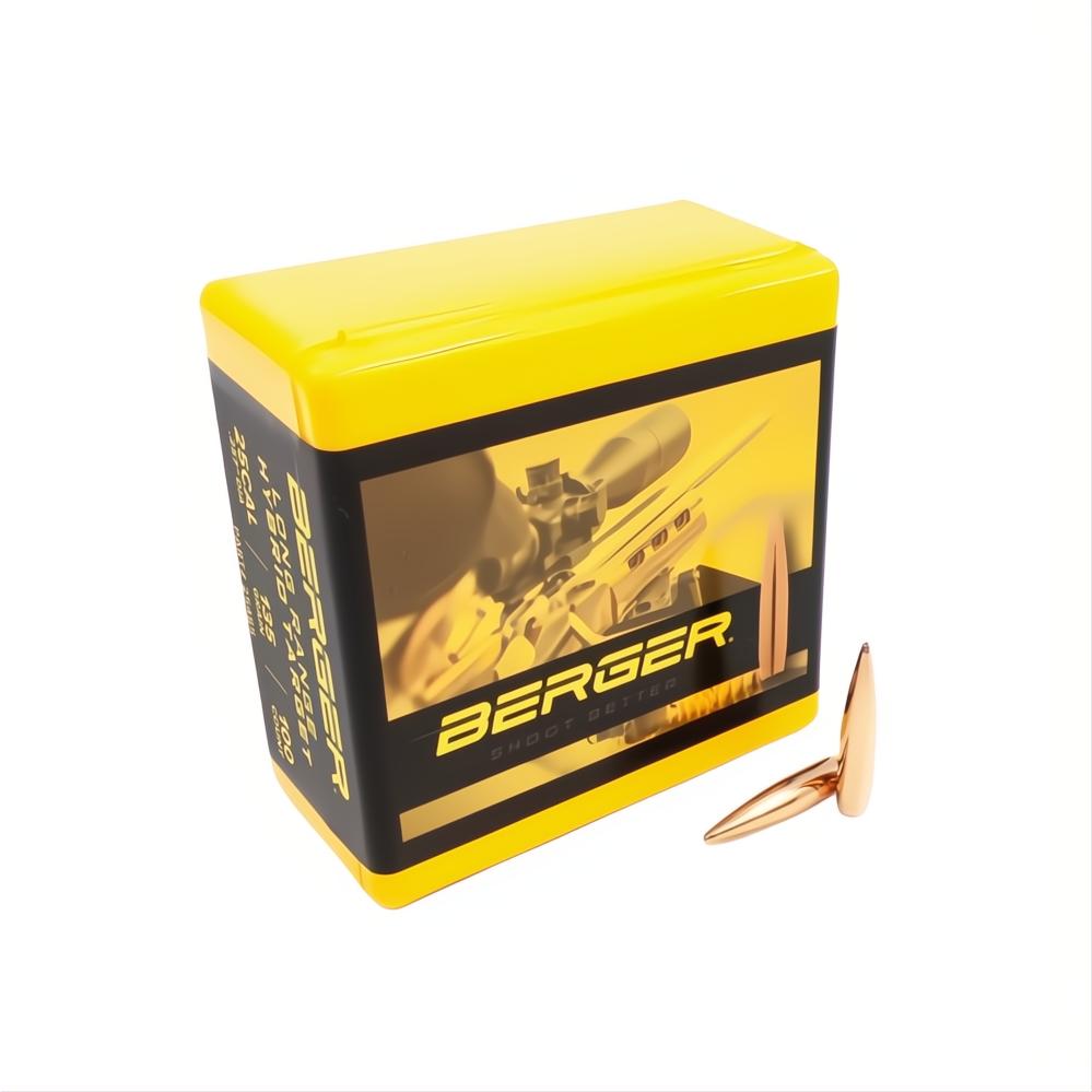 Berger 25 Cal LR Hybrid Target 135gr Projectiles