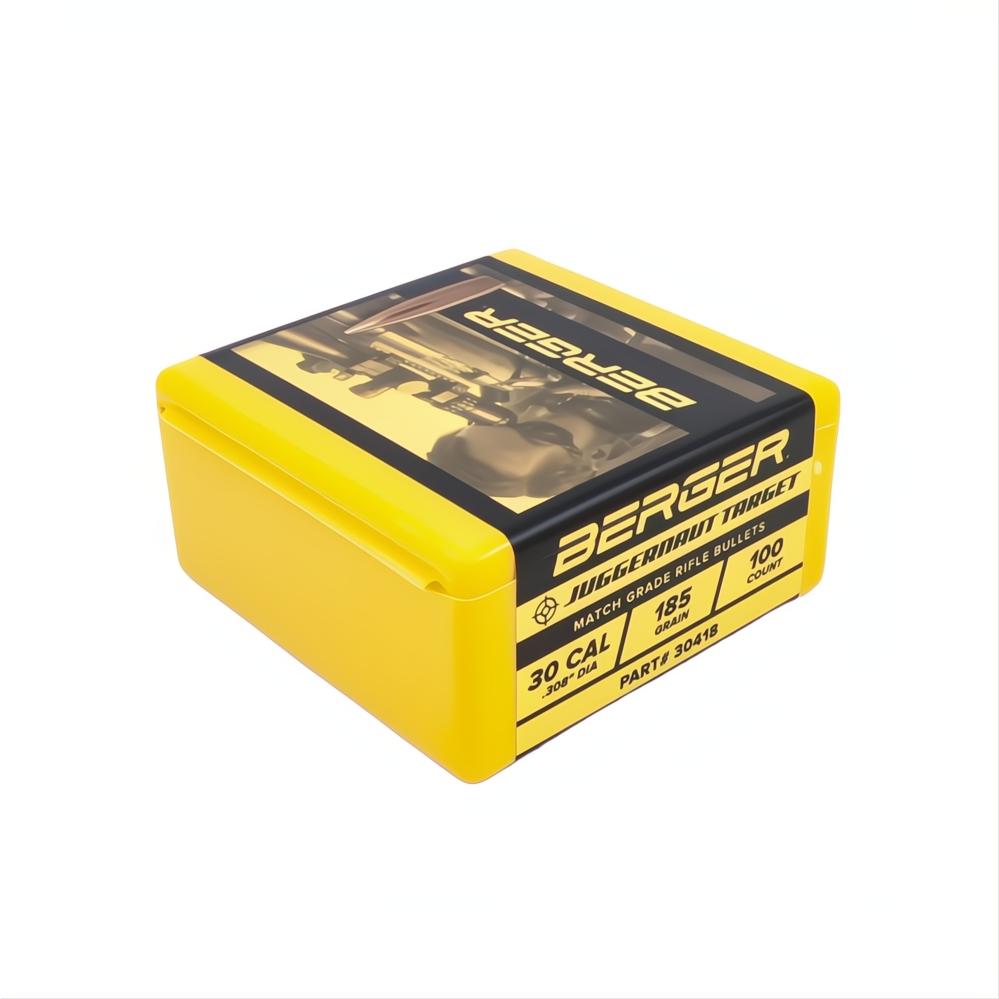 Berger 30 Cal 185gr Juggernaut OTM Tactical Projectiles (PN 30107)