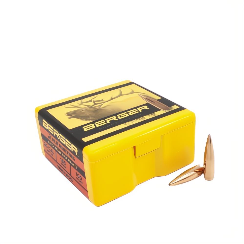Berger 30 Cal 185gr VLD Hunting Projectiles (PN 30513)