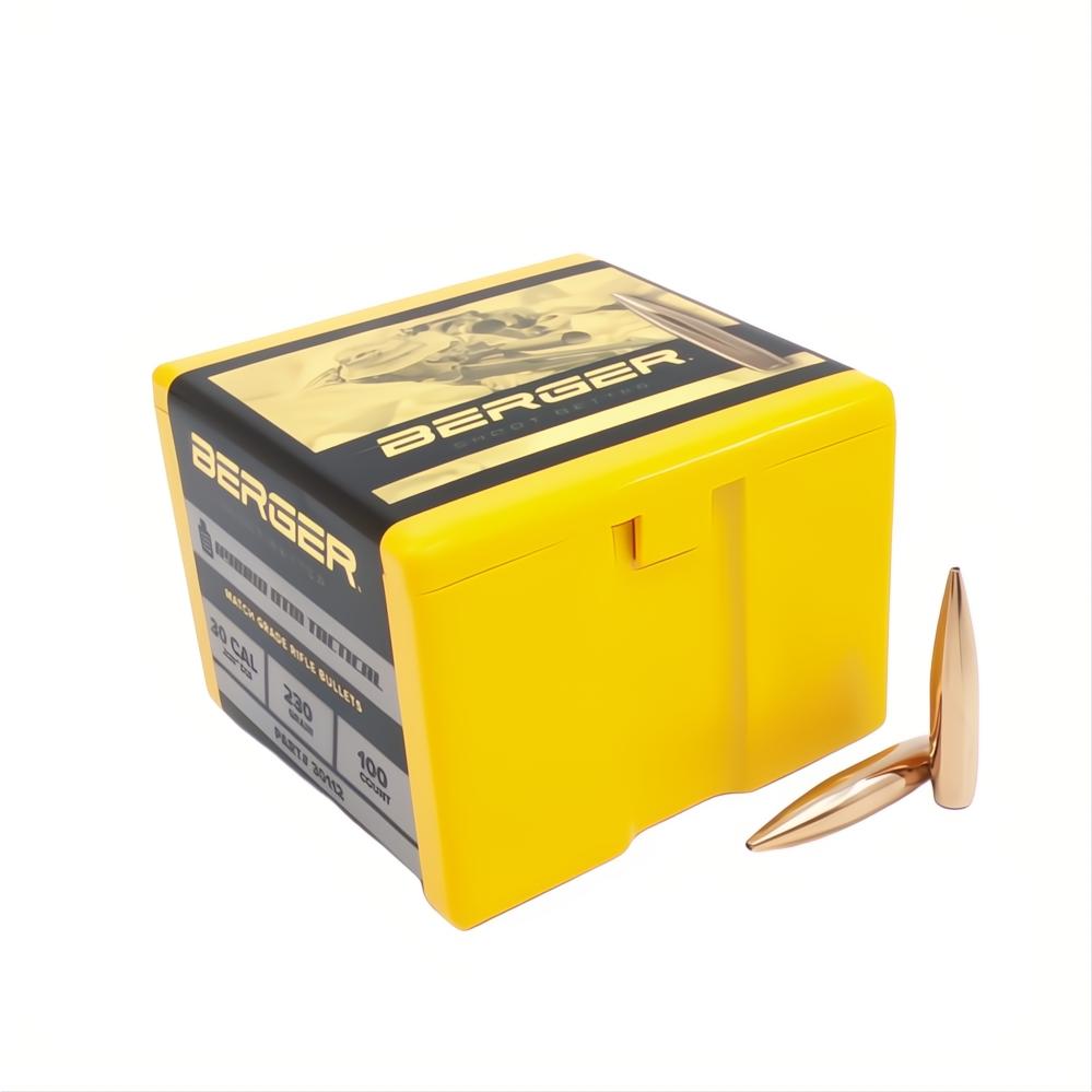 Berger 30 Cal 230gr Hybrid OTM Tactical Projectiles (PN 30112)