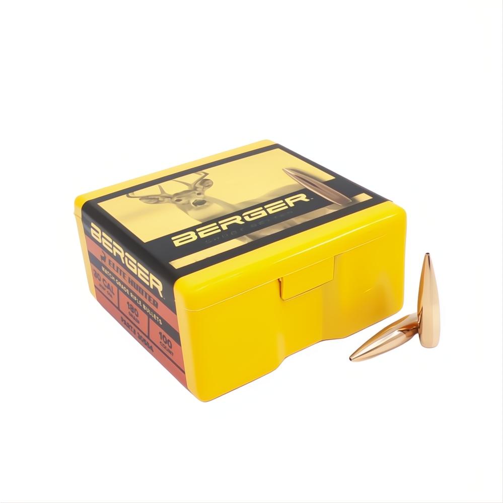 Berger 30 Cal Elite Hunter 180gr Projectiles
