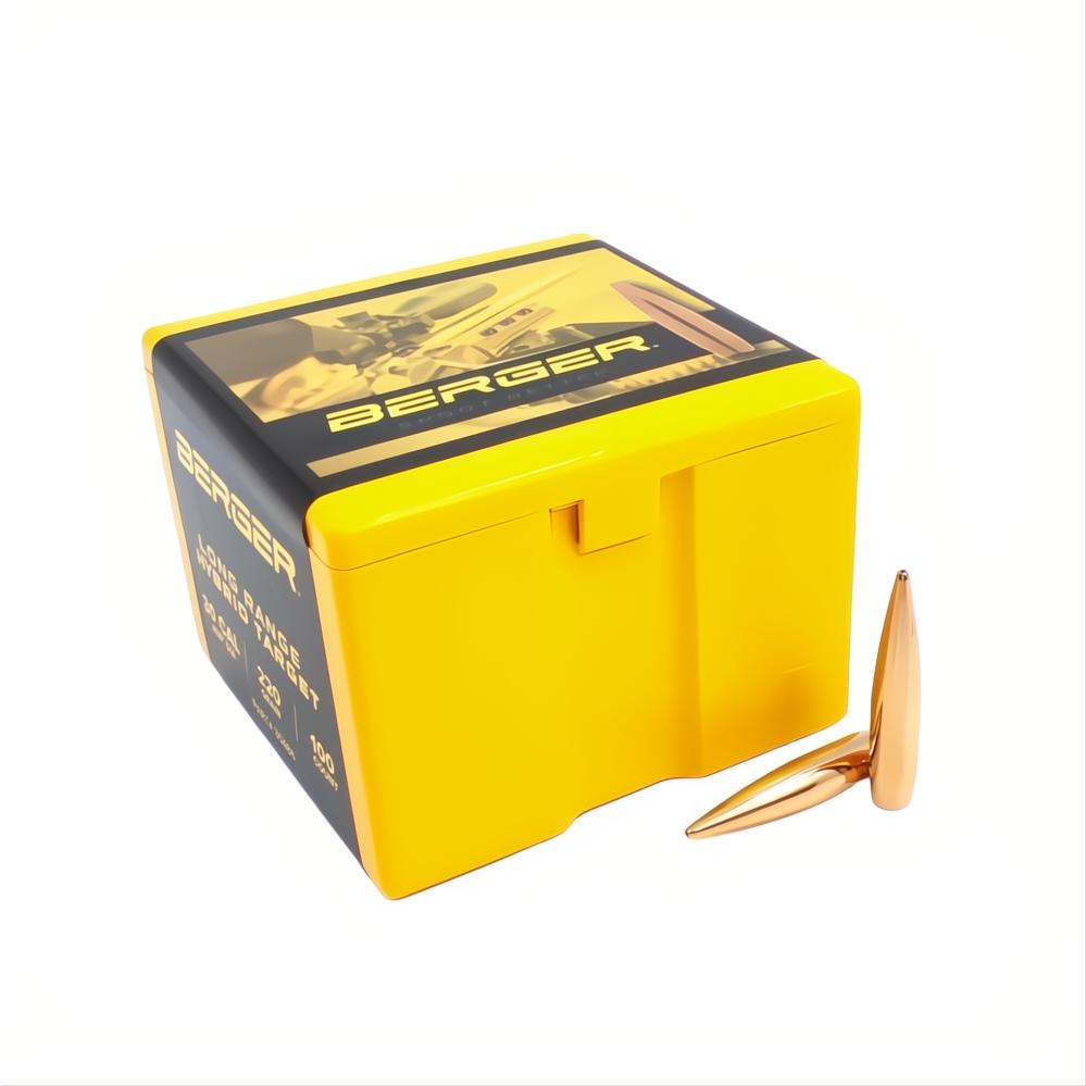 Berger 30 Cal LR Hybrid Target 220gr Projectiles
