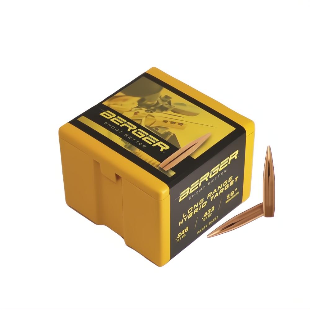 Berger 30 Cal LR Hybrid Target 245gr Projectiles