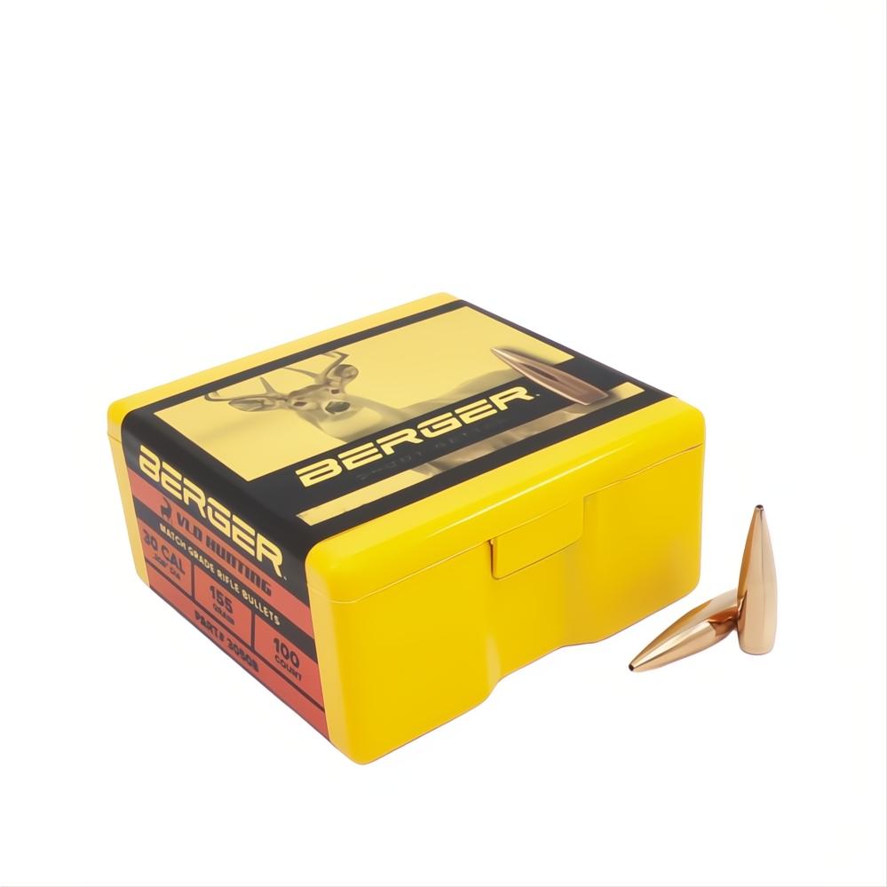 Berger 30 Cal VLD Hunting 155gr Projectiles