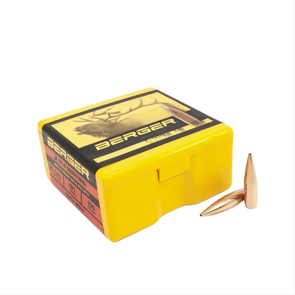 Berger 30 Cal VLD Hunting 190gr Projectiles