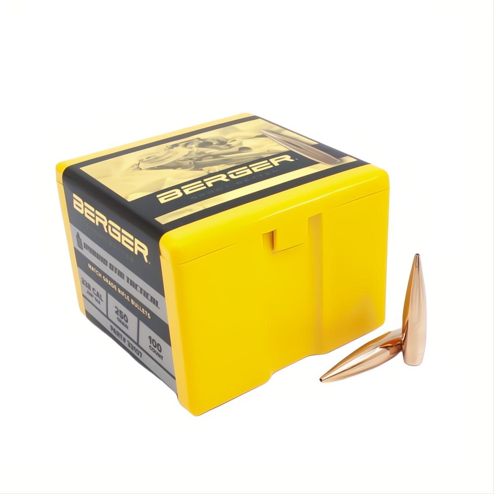 Berger 338 Cal OTM Tactical 250gr Projectiles