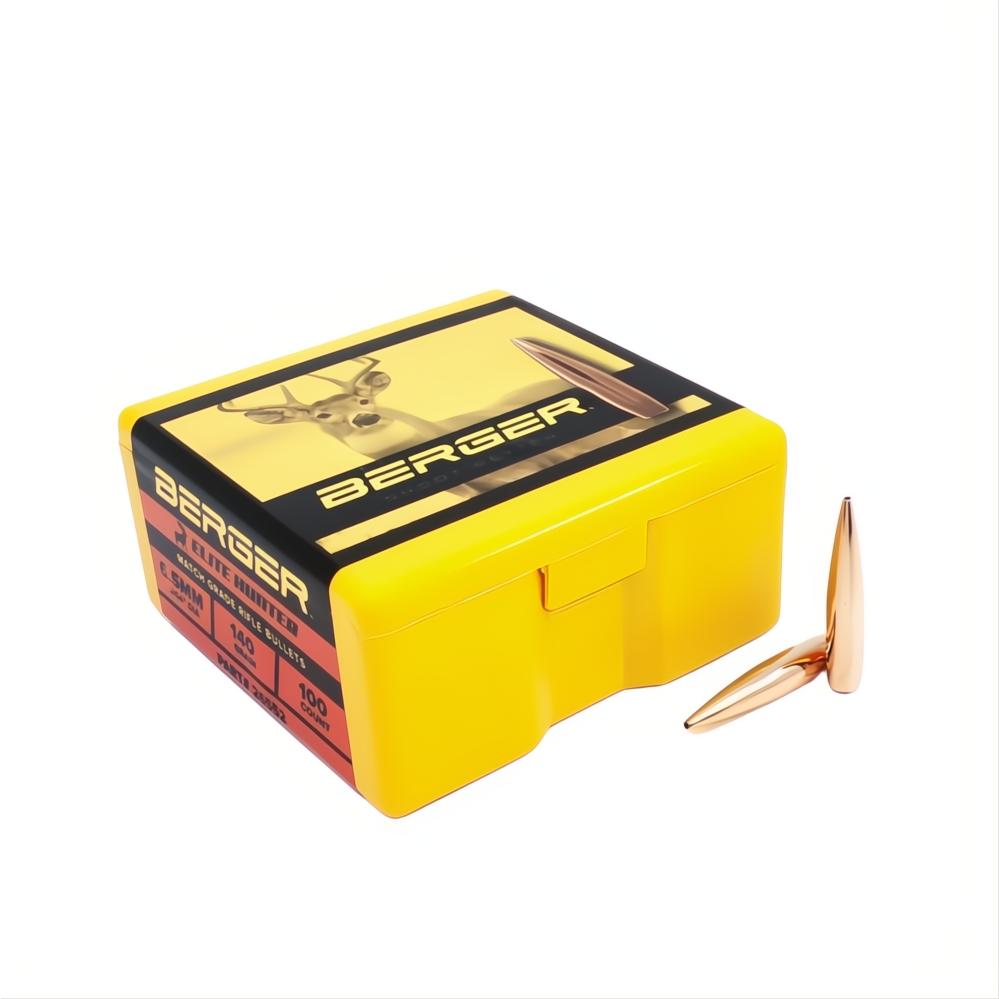 Berger 6.5mm 140gr Elite Hunter Projectiles (PN 26552)