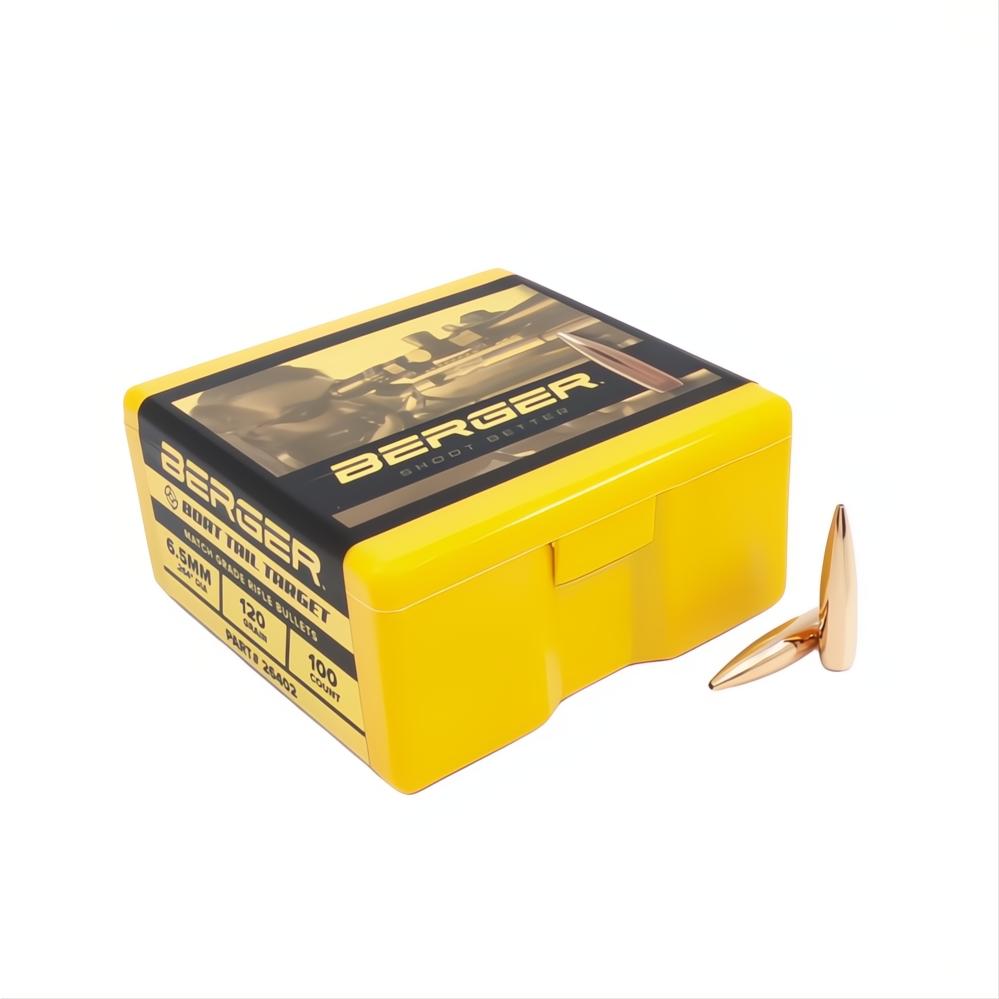Berger 6.5mm BT Target 120gr Projectiles